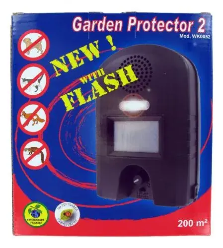 garden protector 2 ultrahangos riasztó nyest kutya róka macs Betrouwbaar