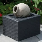 acqua arte wicker 4 takarófal csobogókhoz 35x51x45 cm ubbink Exclusieve Aanbieding