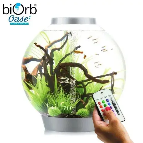 Voordeelprijs biorb classic akvárium 105 liter színes led ezüst