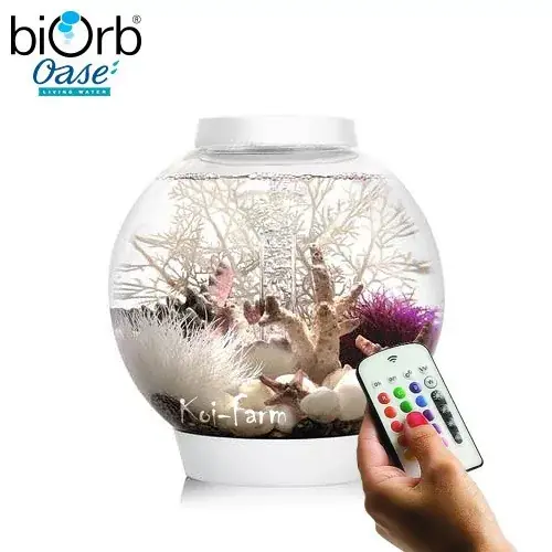 biorb classic mcr akvárium 15 liter színes led fehér Lage Prijs