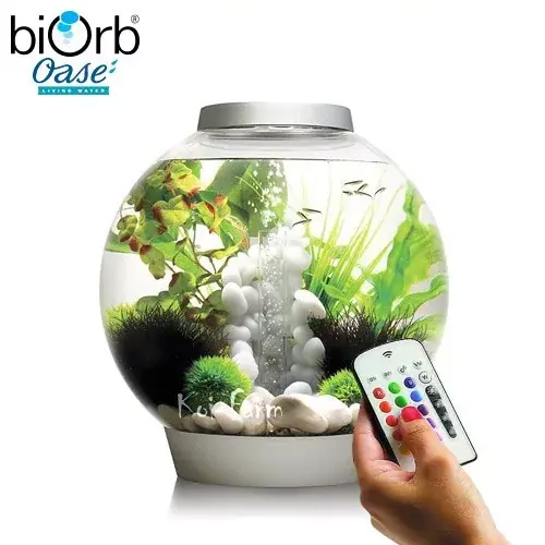 Goedkoop biorb classic mcr akvárium 30 liter színes led ezüst