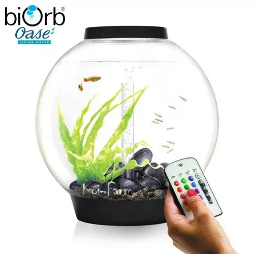 Betrouwbaar biorb classic mcr akvárium 60 liter színes led fekete