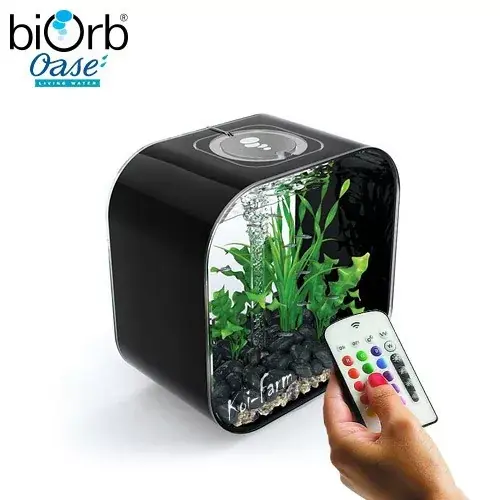 Hete Deal biorb life 30 fekete akvárium szett 30 liter mcr