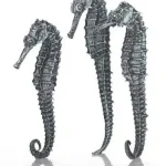 biorb seahorses 3 darabos metallic black Flitsaanbieding