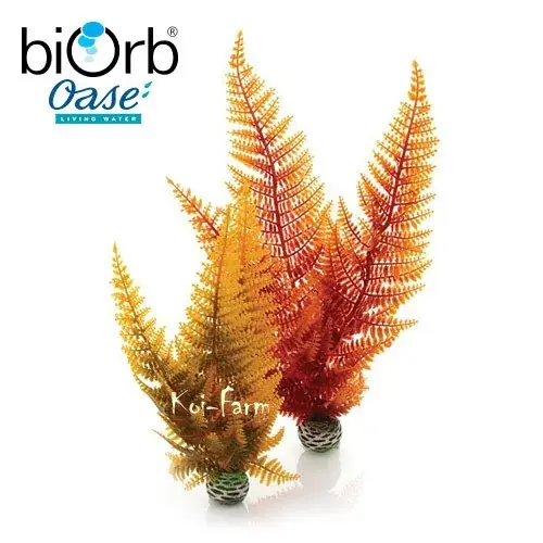 páfrány dekoráció ősz 28 5 cm 2db biorb Flitsaanbieding