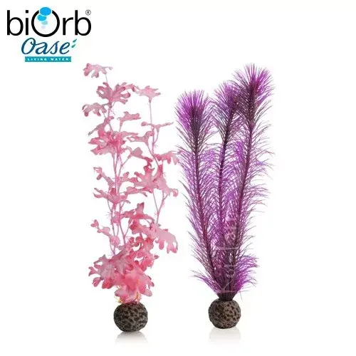 tengeri hínár dekoráció pink közepes 2 db biorb Favoriet