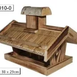 Bestseller madáretető fenyőből és nyírből önetetővel kvalit mh1010 0