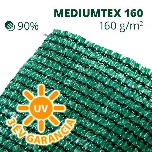 Árnyékoló háló belátásgátló MEDIUMTEX160 2 m x 50 m zöld Bestseller