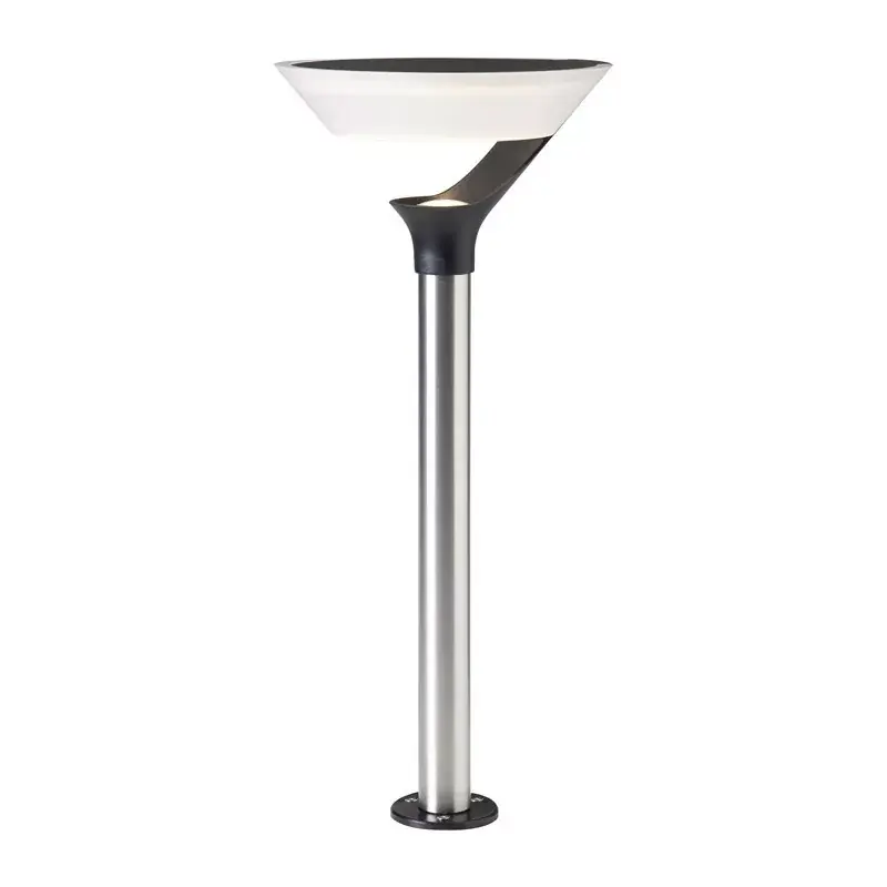 kerti világítás europa ezüst fehér led lámpával 400x180 mm t Bestel Nu