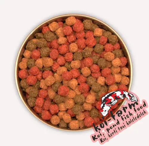 Nu Kopen koi farm coppens pond allround mix 6 mm 1 liter ár/liter