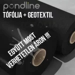 pondline lágy pvc tófólia 1 mm geotextil ár m2 Meest Verkocht