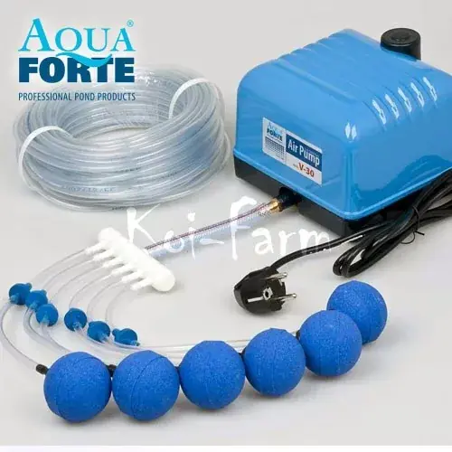 Uitverkoop aquaforte air pump set v 30 tólevegőztető készlet