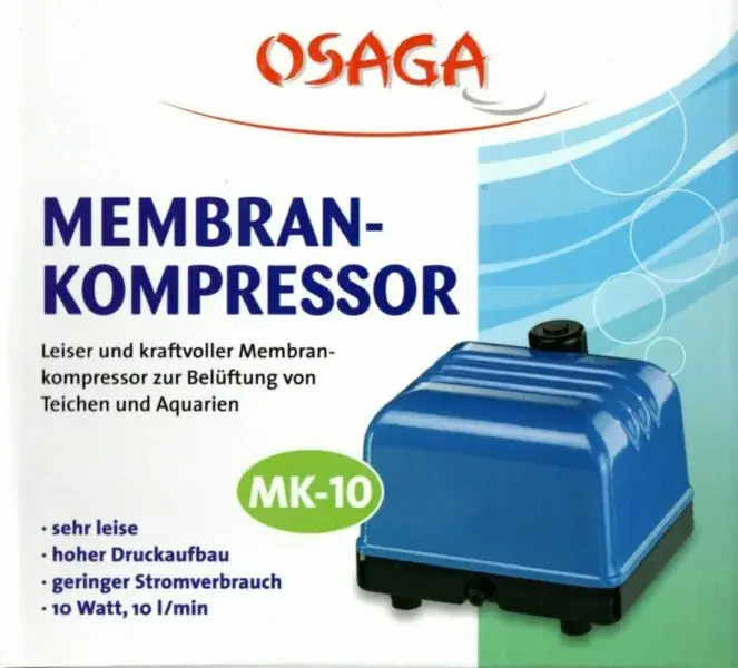osaga mk 10 légkompresszor Direct Verzonden
