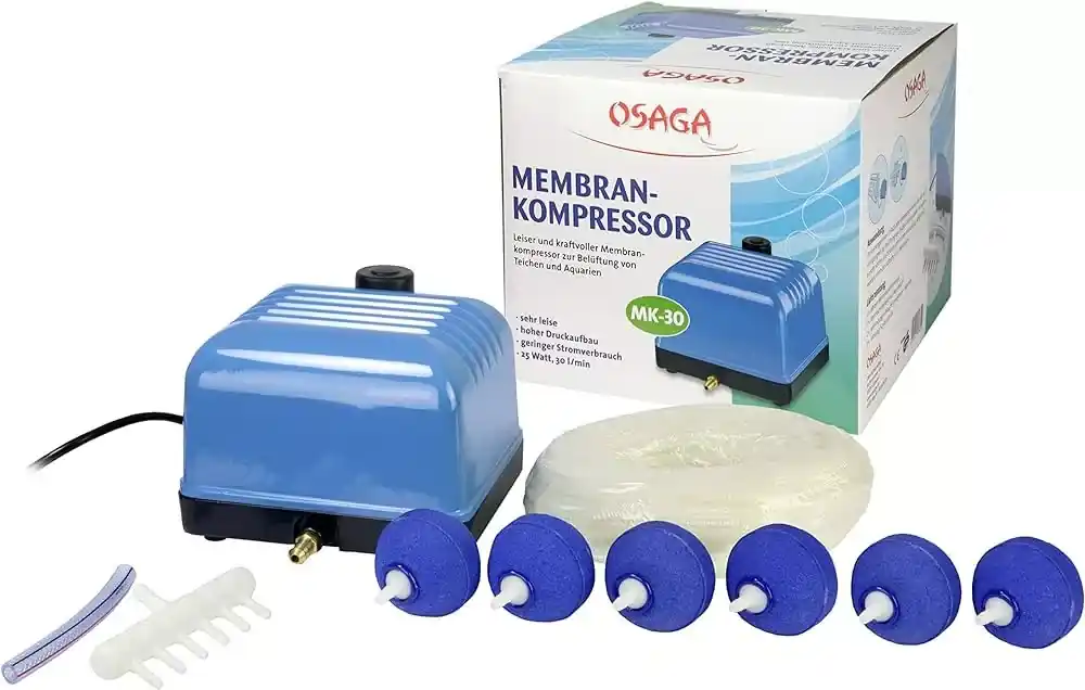 osaga mk 30 levegőztető szett Gecertificeerd