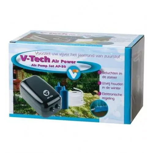 Weekendaanbieding v tech air pump set ap 30 tólevegőztető 210 l h velda