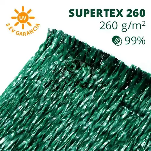 árnyékoló háló belátásgátló supertex260 2 mx50m zöld Snelle Levering