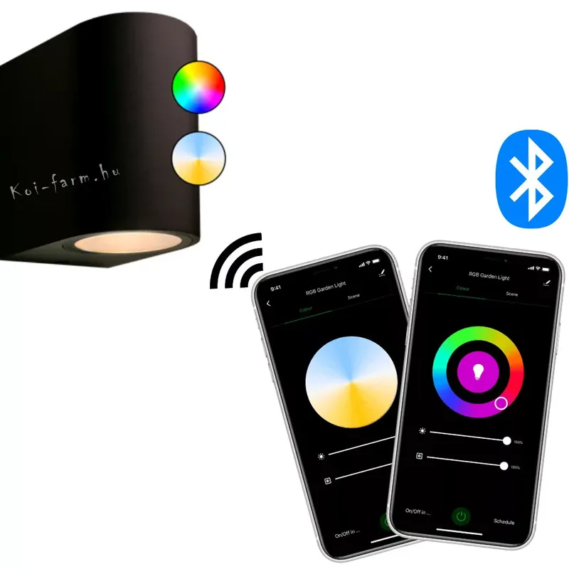 garden lights gilvus plus smart fali lámpa szett Nu Kopen