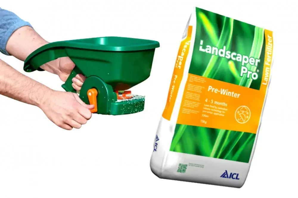 handy green kézi műtrágyakiszóró pre winter őszi téli felkés Bestel Nu