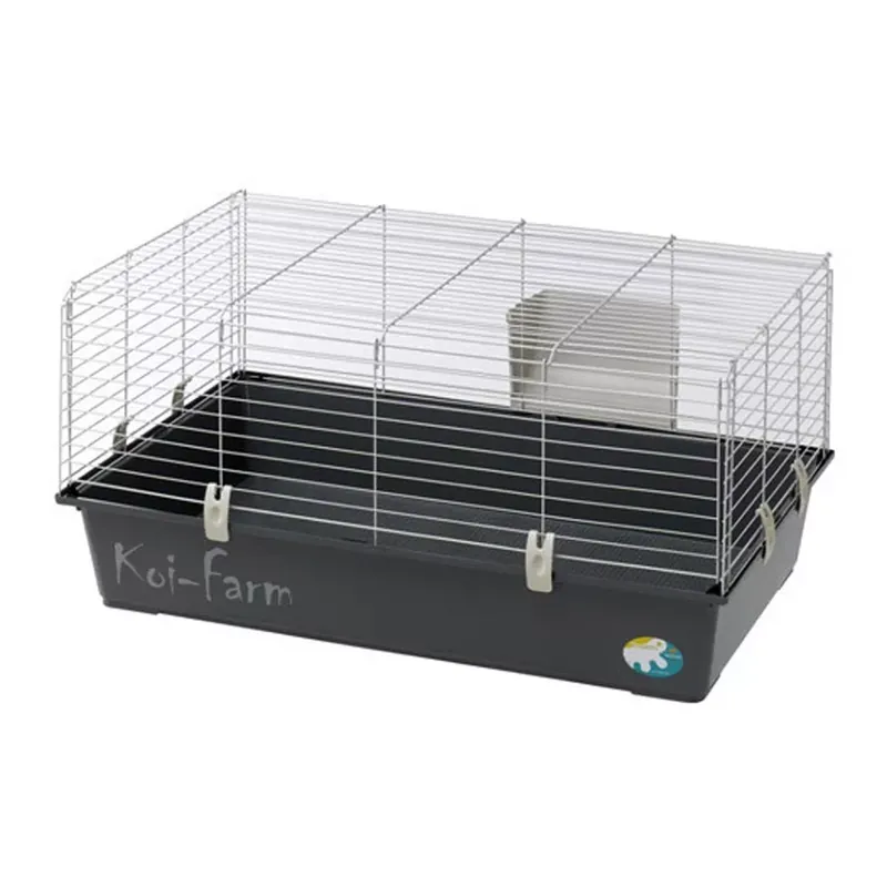ferplast rabbit 100 el nyúlketrec felszerelés nélkül szürke Koop Online