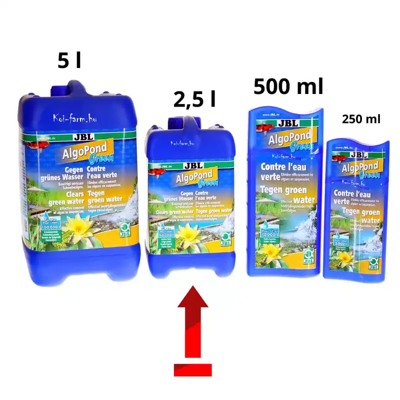 jbl algopond green 2 5 liter algátlanító Koop Vandaag
